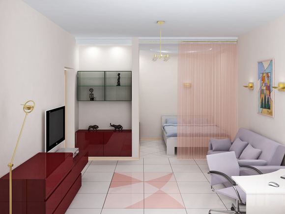 Дизайн спальни-гостиной (73 фото): идеи интерьера гостиной, совмещенной со спальней