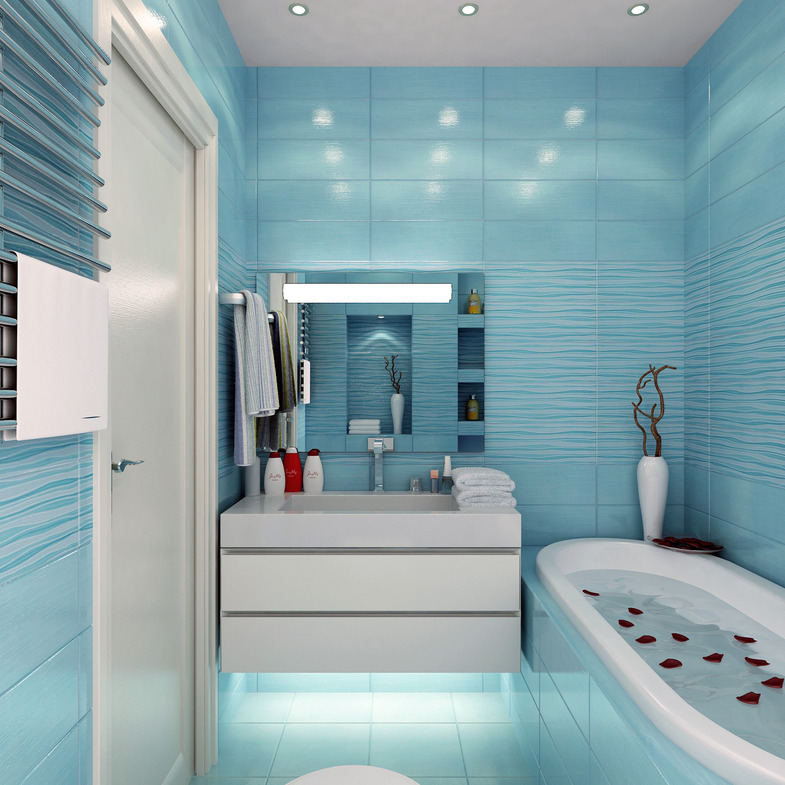 Дизайн ванной комнаты 3 м