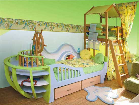 Дизайн маленькой детской комнаты